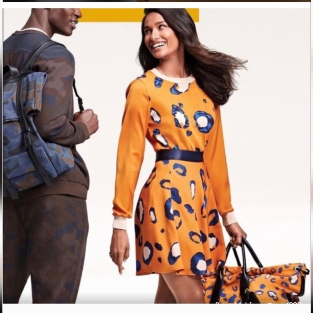 3.1 PHILLIP LIM Dries Van Noten Vibrant Orange and Blue